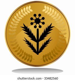 moneda de alga