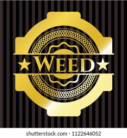 Weed golden badge