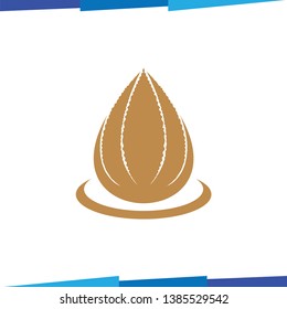 Weed oil logo vector template