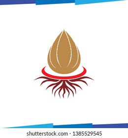 Weed oil logo vector template