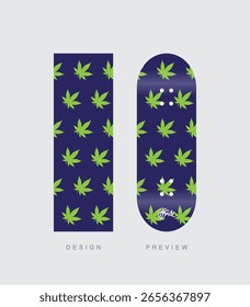 Hoja de marihuana Weed Pot
Líneas de curva de arte moderno colorido Abstractas Patrón de fondo geométrico de onda a cuadros
Plantilla de maqueta de Hacer visto previo de diseño de gráficos de cubierta de monopatín de diapasón