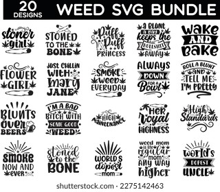 weed svg bundle, weed svg design svg
