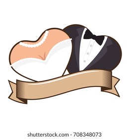 weeding heart illustration