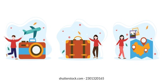 Weekend Activity Bundle Flat Design