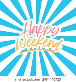 Weekend Cheers: Embrace Joy and Fun
enjoy weekend, happy weekend vector graphics