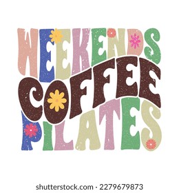 Archivo Eps De Pilates De Café De Fin De Semana