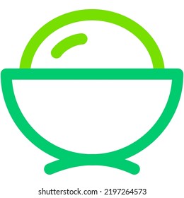 weekend day icon group created with colorful line style variations