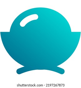 grupo de iconos de fin de semana creado mediante variaciones de estilo de gradación de color