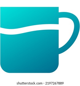 grupo de iconos de fin de semana creado mediante variaciones de estilo de gradación de color