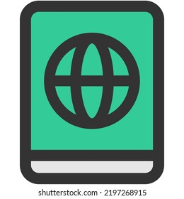 weekend day icon group created using color style