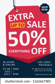 weekend extra sale flyer