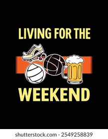 Futebol de fim de semana Casuals Ultras Supporters T-Shirt Design