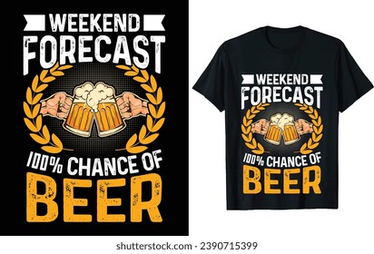 Archivos vectores de diseño de camiseta de cerveza