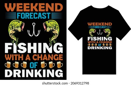 WEEKEND FORECAST FISHING WITH A CHANGE OF DRINKING
