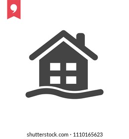 weekend house icon