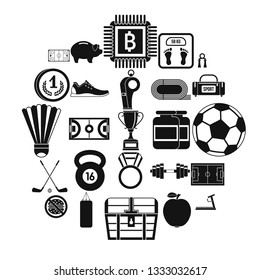 Weekend icons set. Simple set of 25 weekend vector icons for web isolated on white background