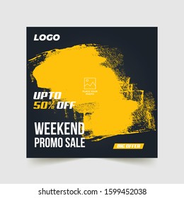 Weekend Promo Big Sale Web Ad Banners