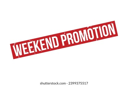 Weekend Promotion Rubber Stamp Seal Vector