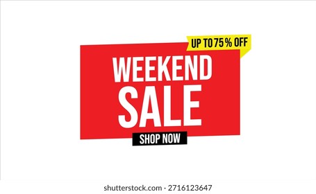 Rebajas de fin de semana hasta un 75% de descuento