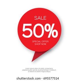 Weekend sale banner, special offer, 70 percents discount, vector eps10 illustration
