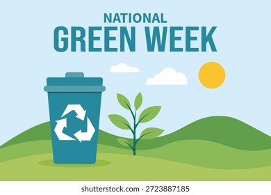 A weeklong celebration promoting eco friendly habits community projects and environmental education for a greener future