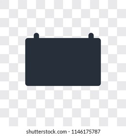 Weekly calendar vector icon isolated on transparent background, Weekly calendar logo concept