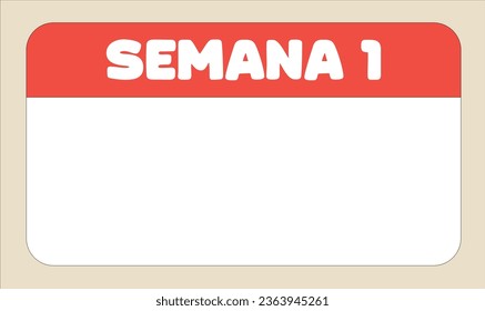 calendario semanal, calendario, icono de semana