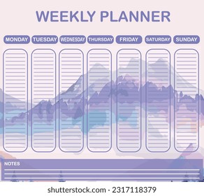 Weekly Digital planner, Editable File,Templates