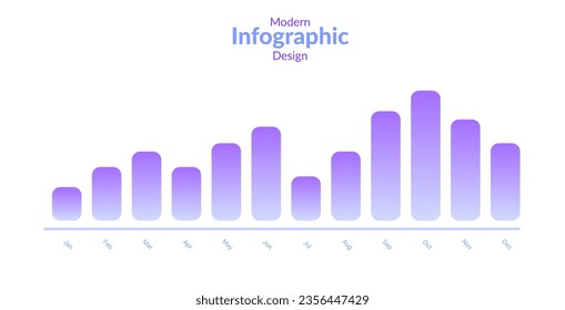 diseño de ilustraciones vectoriales de escala de tiempo infográfica semanal de color azul o violeta. infografía vectorial adecuada para sus recursos empresariales.