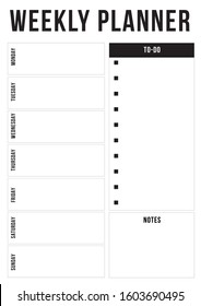 weekly planner 2020 calendar for companies