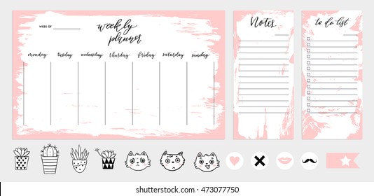 daily planner images stock photos vectors shutterstock