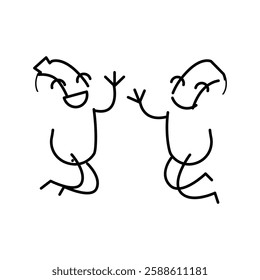 weenie meat character line icon vector. weenie meat character sign. isolated contour symbol black illustration