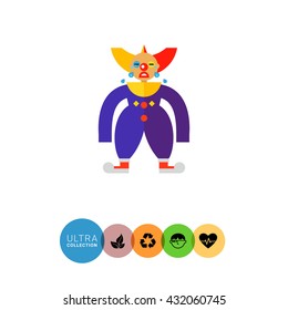 Weeping clown image
