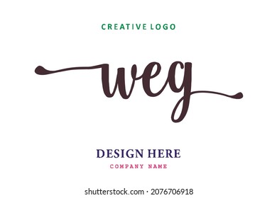 El logotipo de la inscripción WEG es sencillo, fácil de entender y autorizado