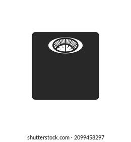 weigh black and white outline icon simple health icon