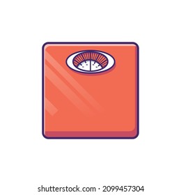 weigh icon vector, simple health icon