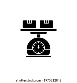 Weigh measure tool icon, eps 10