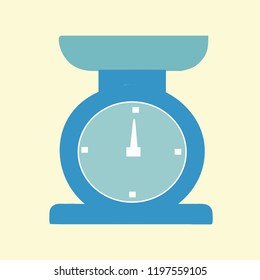 weigh scale vector icon
