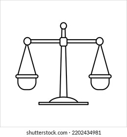 icono de pesaje sobre fondo blanco
