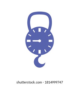 Weighing icon vector design illustration