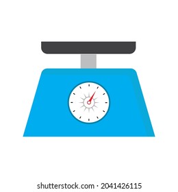 
fondo blanco de ilustración vectorial de icono de pesaje