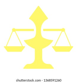 weighing instrument illustration - scale