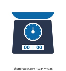 Weighing machine icon