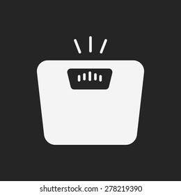 Weighing machine icon