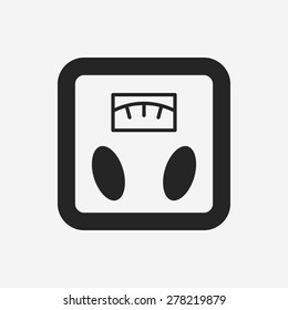 Weighing machine icon