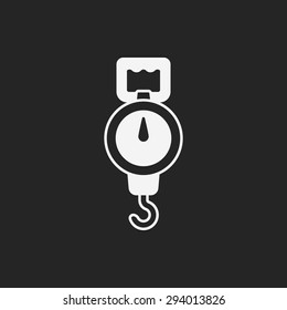 Weighing machine icon