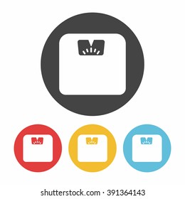 Weighing machine icon