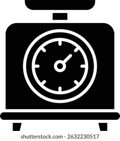 Weighing Machine vector icon. Can be used for printing, mobile and web applications.