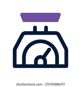 Weighing Sale icon. vector dual tone icon for your website, mobile, presentation, and logo design.