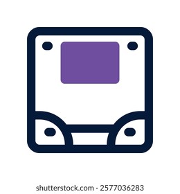 weighing scale icon. vector dual tone icon for your website, mobile, presentation, and logo design.